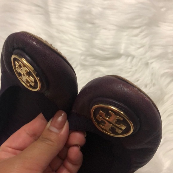 Purple Authentic Tory Burch Flats - Picture 7 of 7